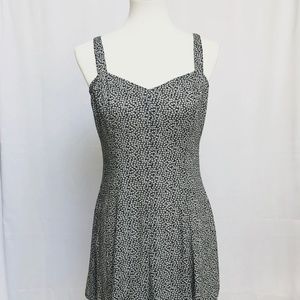 Vintage Summer Floral Romper